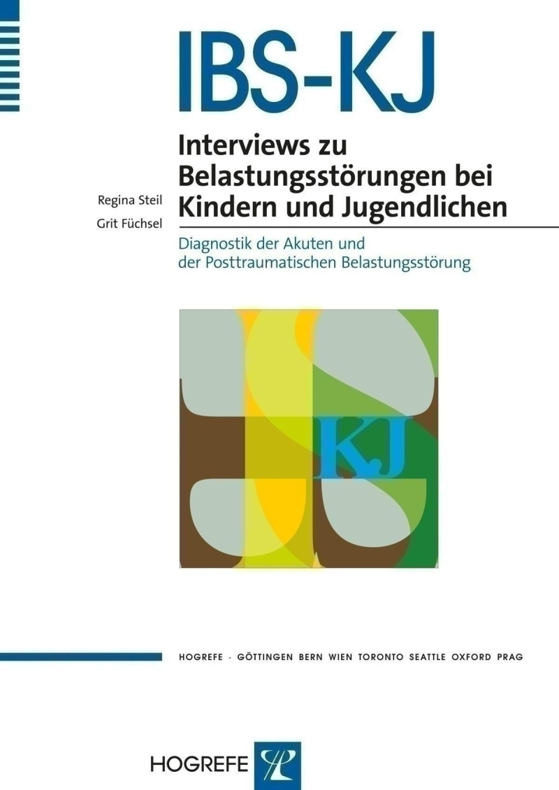 Test komplett bestehend aus: Manual, 1 Interview IBS-P-KJ, 1 Interview IBS-A-KJ, 10 Protokollbogen IBS-P-KJ, 10 Protokollbogen IBS-A-KJ, 10 Checklisten, 10 Monatskalender, IBS-P-KJ Einschätzung der Häufigkeit, IBS-A-KJ Einschätzung der Häufigkeit, Intensi