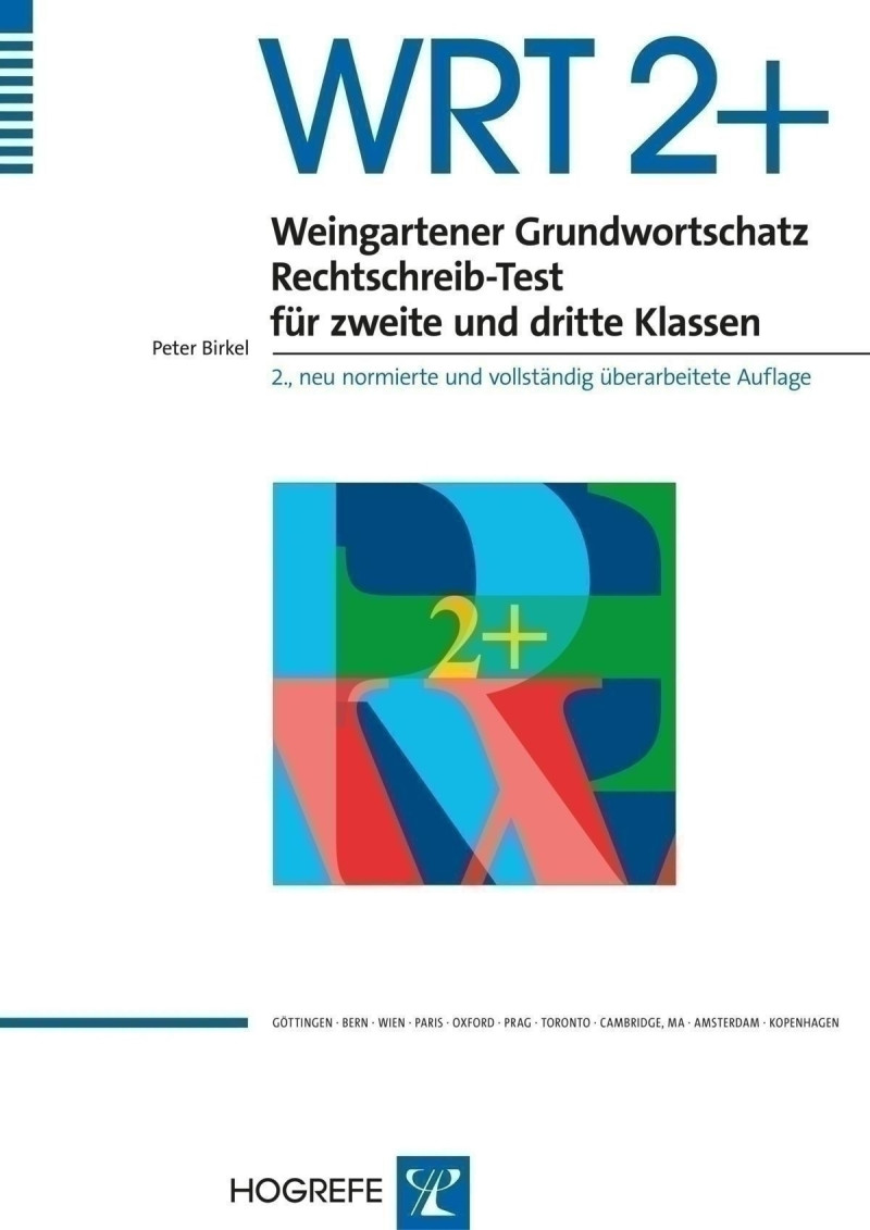 Test komplett bestehend aus: Manual, 5 Testheften A, 5 Testheften B, 1 Klassenliste, Lösungsschlüssel A/B und Mappe