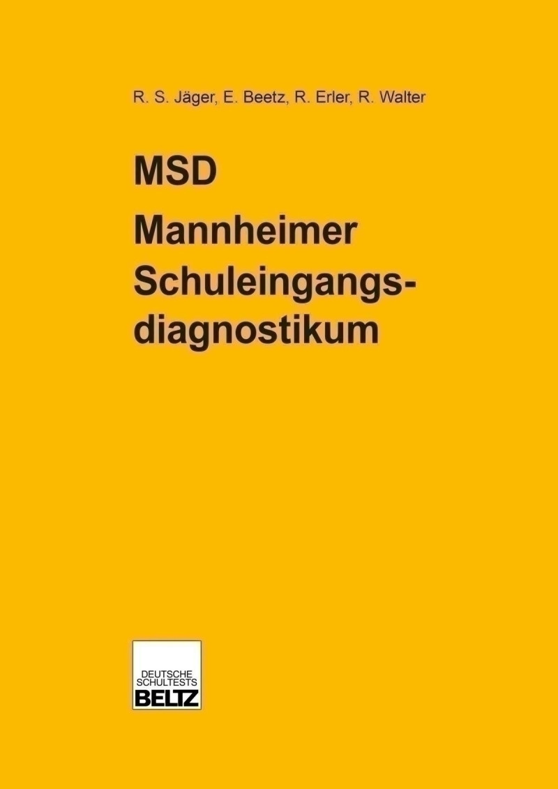 Mustermappe bestehend aus: Manual, Muster-Testheft mit Auswertungsbogen und Schablone «Konzentration»